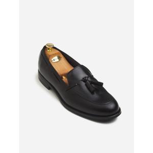 Leren mocassins met franjes Silbon image-1