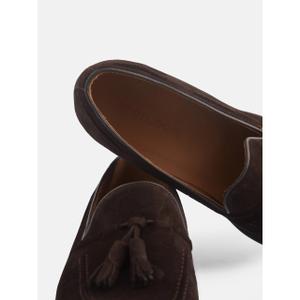 Classic suède kalfsleren loafers Silbon image-2