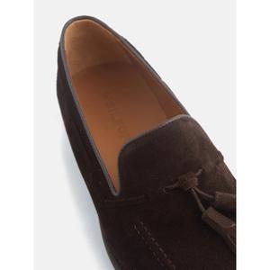 Classic suède kalfsleren loafers Silbon image-4