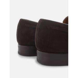 Classic suède kalfsleren loafers Silbon image-5