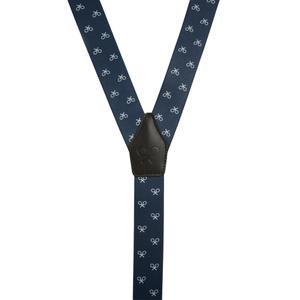 Tennis-Muster Hosenträger Silbon