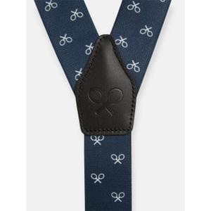 Tennis-Muster Hosenträger Silbon image-2