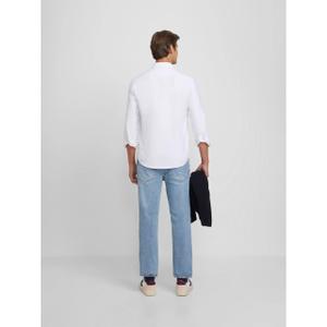 Camicia a maniche lunghe in tessuto oxford Silbon image-6