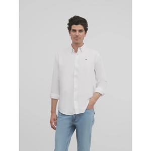 Camicia a maniche lunghe in tessuto oxford Silbon image-4