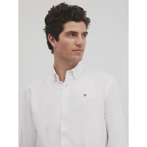 Camicia a maniche lunghe in tessuto oxford Silbon image-5