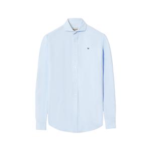 Camicia a maniche lunghe in tessuto oxford con colletto cutaway Silbon