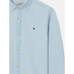 Camisa de ganga de mangas compridas Silbon regular fit image-6