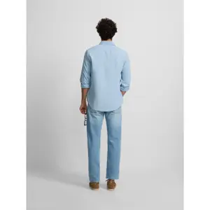 Camisa de ganga de mangas compridas Silbon regular fit image-3