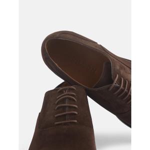 Klassieke nubuck leren derbies Silbon image-3