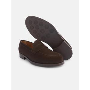 Suède leren instappers Silbon Penny image-1