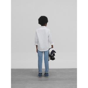 Children's long-sleeve oxford shirt Silbon image-2