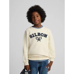Sweatshirt com estampa de raquete para criança Silbon image-3