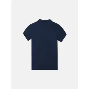 Classic embroidered polo with mini rackets for kids Silbon image-1