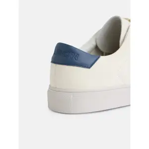 Zapatillas de cuero clásicas con un parche de raqueta Silbon image-3