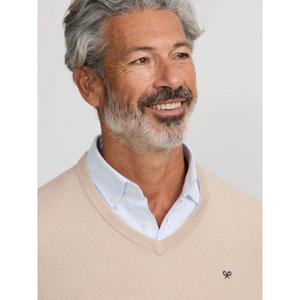 Polo col V classico ricamato con racchetta da tennis sul petto Silbon image-4