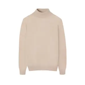 Jersey de cuello alto de algodón con bordado de raqueta Silbon image-0