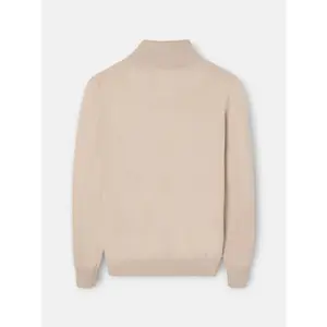 Jersey de cuello alto de algodón con bordado de raqueta Silbon image-1