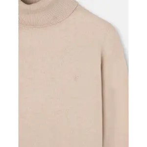 Jersey de cuello alto de algodón con bordado de raqueta Silbon image-2