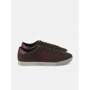 Einfache Wildleder Sneakers Silbon image-2