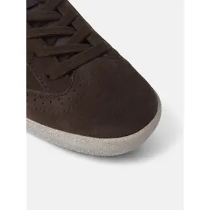 Einfache Wildleder Sneakers Silbon image-5