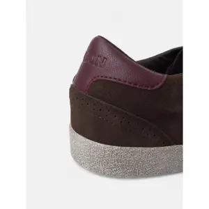 Einfache Wildleder Sneakers Silbon image-6