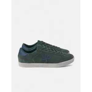Einfache Wildleder Sneakers Silbon image-1