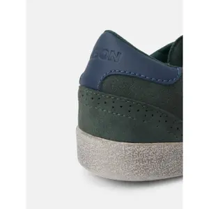 Einfache Wildleder Sneakers Silbon image-4