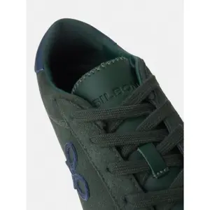 Einfache Wildleder Sneakers Silbon image-5