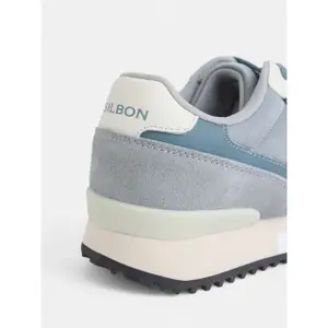 Leren sneakers met rubberen zool Silbon image-4
