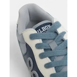 Leren sneakers met rubberen zool Silbon image-5