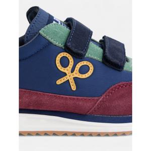 Zapatillas de piel de ante con velcro para niño Silbon image-4