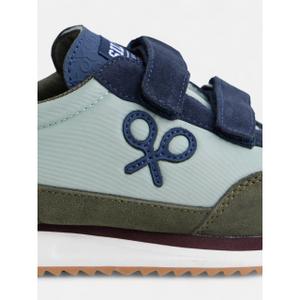 Zapatillas de piel de ante con velcro para niño Silbon image-4