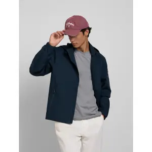 Windjacke mit Kapuze und drei Taschen Silbon image-3