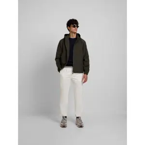 Windjacke mit Kapuze und drei Taschen Silbon image-2