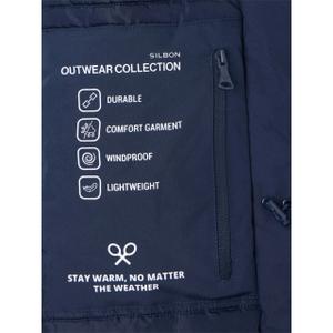 Teknisk jakke med hætte Silbon image-5