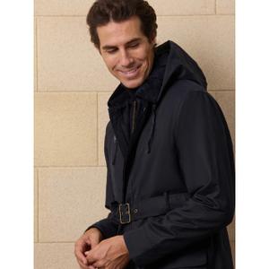 Long raincoat Silbon image-5