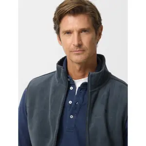 Gilet classico in pile Silbon image-5