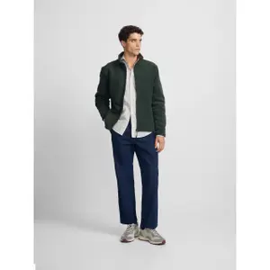 Felpa con zip classica Silbon image-1