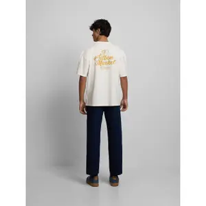 T-shirt en coton avec coupe decontracté Silbon image-5