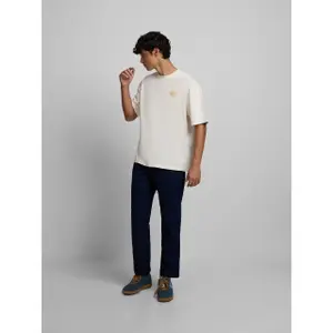 T-shirt en coton avec coupe decontracté Silbon image-2