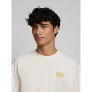 T-shirt en coton avec coupe decontracté Silbon image-6