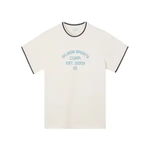 T-Shirt mit Aufdruck "Sports Corp Est 2009" Silbon image-0