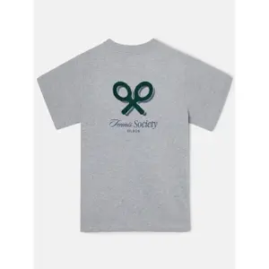 T-Shirt mit Tennisverein-Motiv Silbon image-3