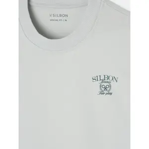 T-Shirt mit Fairplay-Motiv in spezieller Passform Silbon image-5