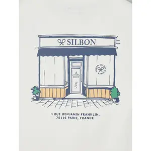 T-Shirt des Flaggschiffs von Paris Silbon image-3