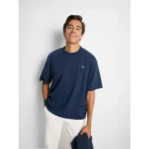 T-shirt med mönster av två racketar Silbon image-2