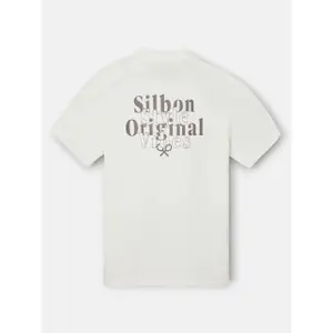 T-Shirt mit lässiger Passform und Original-Motiv Silbon image-3