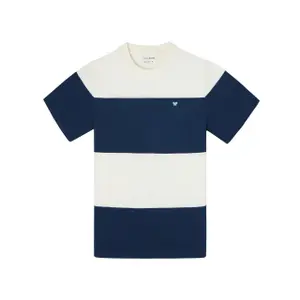Gestreiftes T-Shirt Silbon image-0