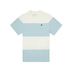 Gestreiftes T-Shirt Silbon image-0