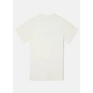 T-Shirt mit Flockmotiv Silbon image-3